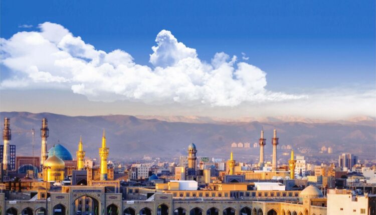 نقشه مشهد - بلد