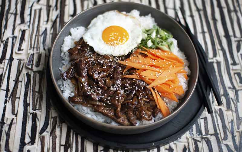 غذای ژاپنی در تهران گیودون