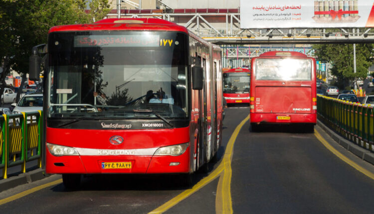 راهنمای جامع و نقشه خطوط بی آرتی تهران در سال 1401