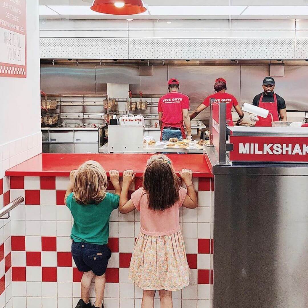 همبرگر فایو گایز-بهترین فستفودهای تهران