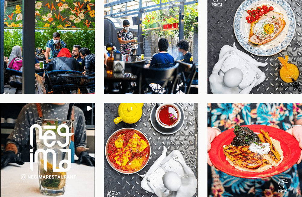 بهترین کافه های تهران برای تولد نگیما