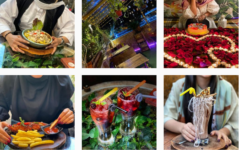 کافه برای تولد در غرب تهران گرین وود