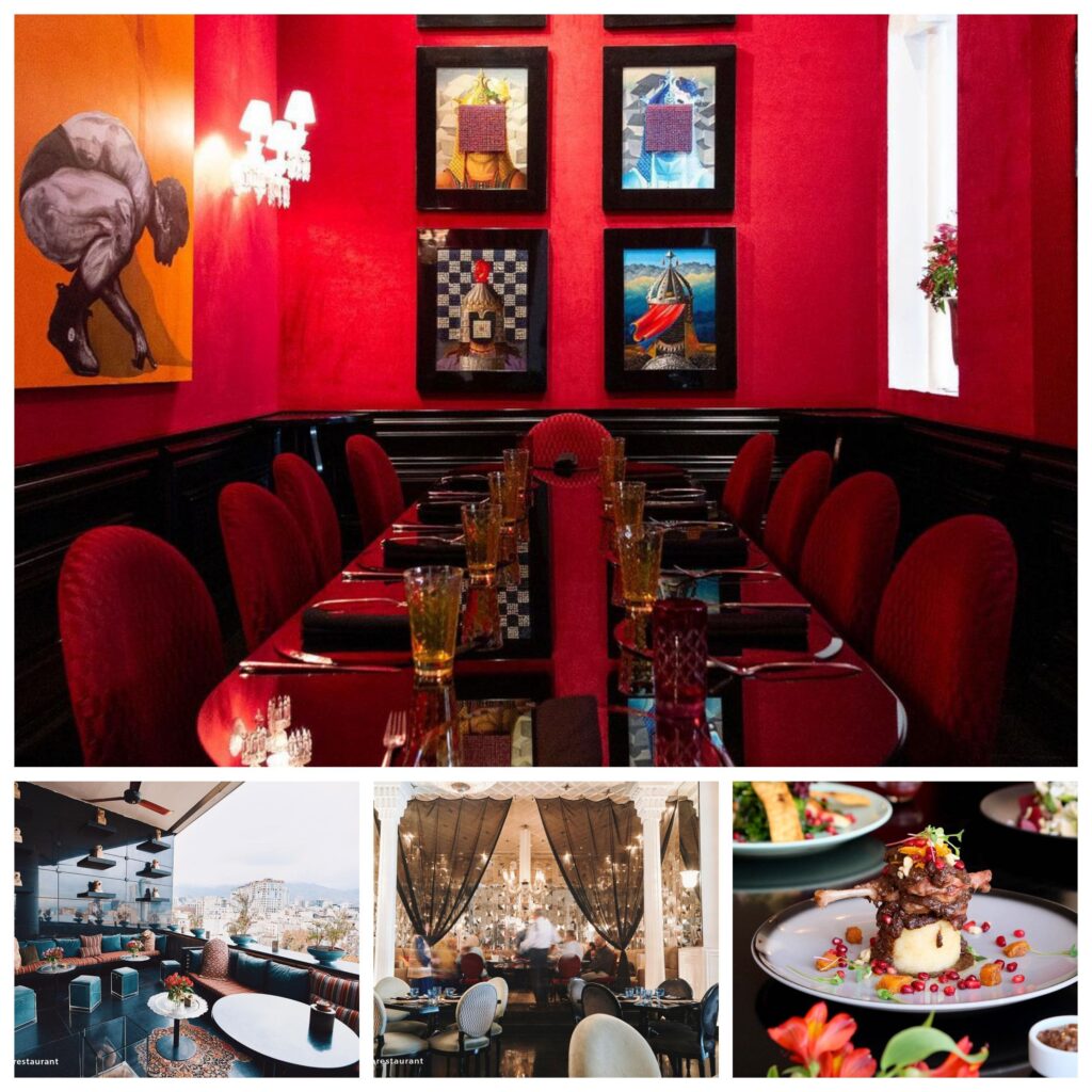 رستوران دیوان با فضایی رمانتیک برای مراسم سالگرد ازدواج