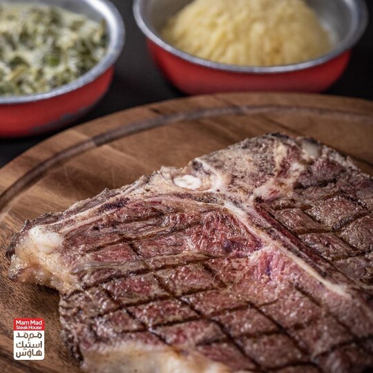 انواع استیک در بهترین رستوران غرب تهران