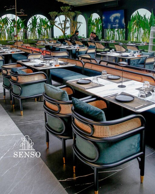 رستوران سنسو با فضایی مدرن