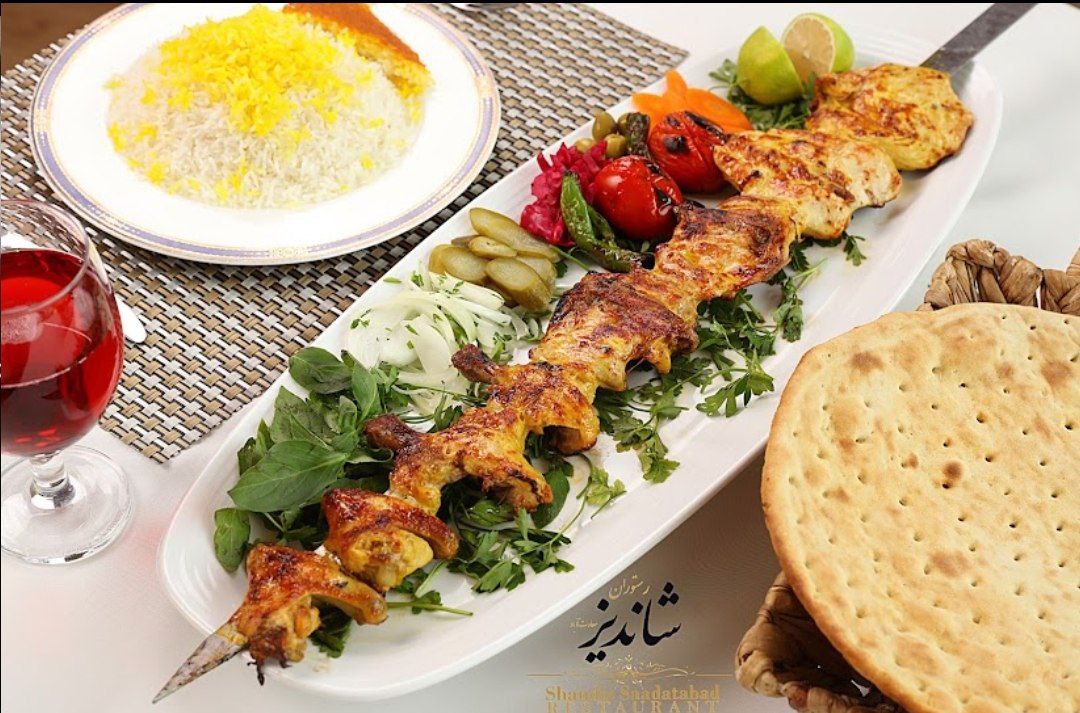 رستوران شاندیز در غرب تهران با منوی غذای ایرانی