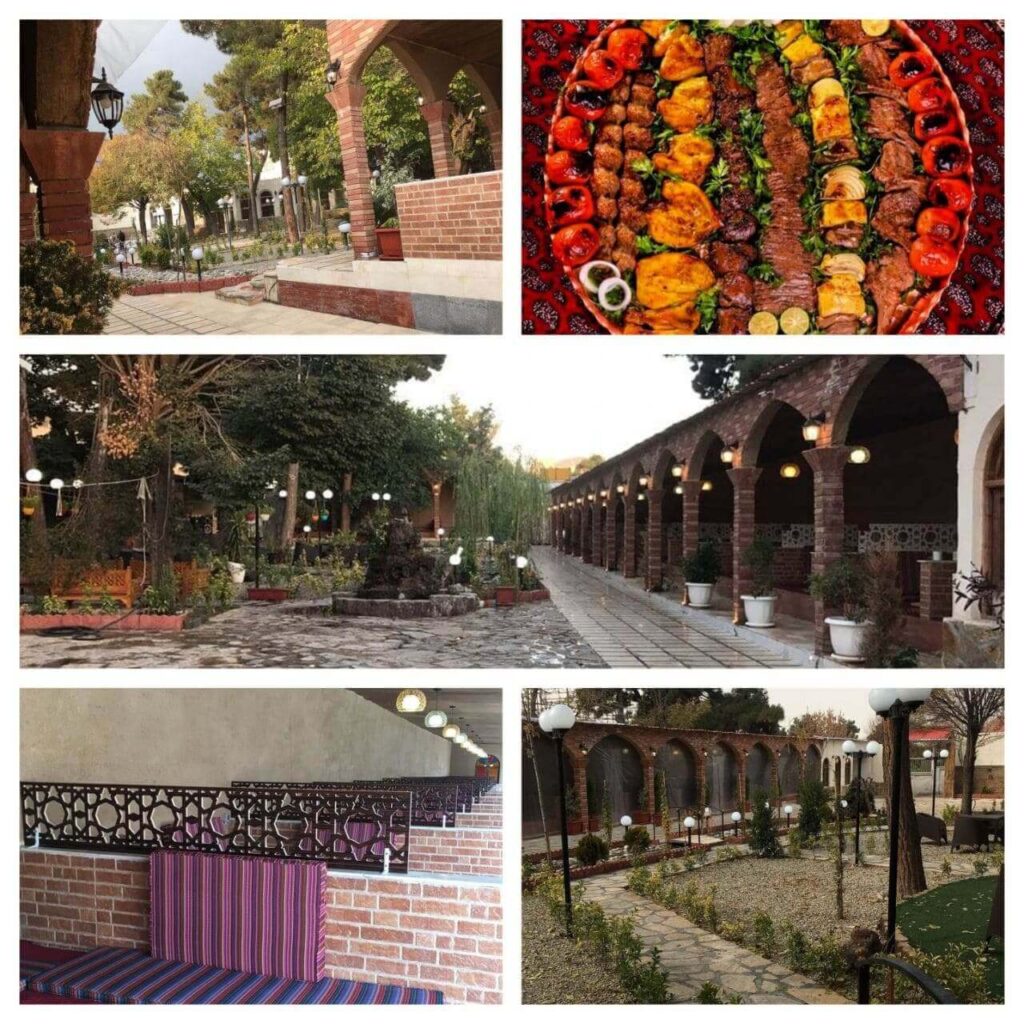 باغ رستوران نارون با موسیقی زنده و فضای آزاد