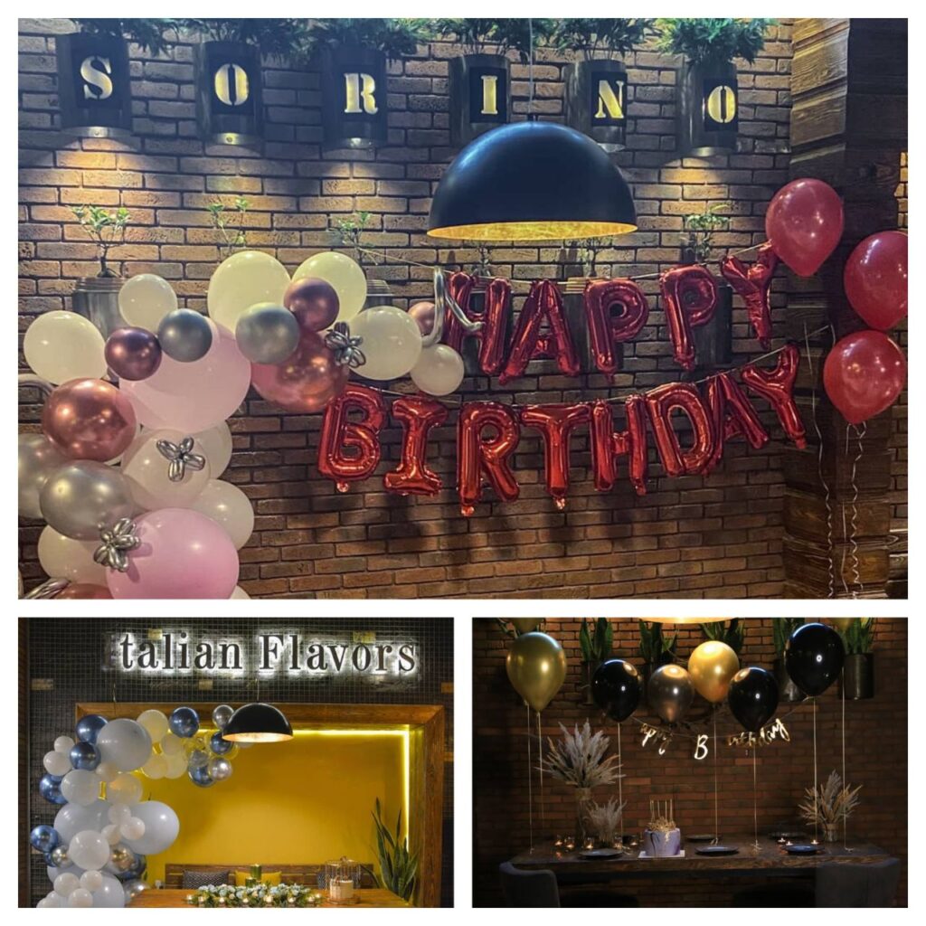 جشن تولد در کافه رستوران سورینو