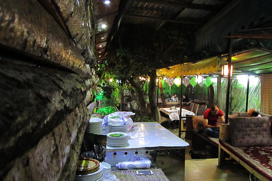 باغ گیلاس رستوران های لاکچری تهران