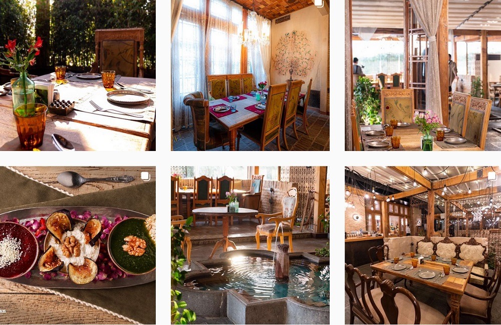 حس توران رستوران های لاکچری تهران