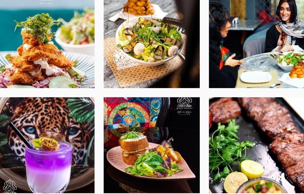 رستوران های لاکچری تهران خاقان