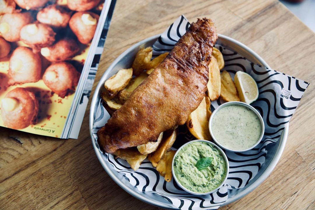 رستوران فرسکو با بهترین فیش اند چیپس تهران