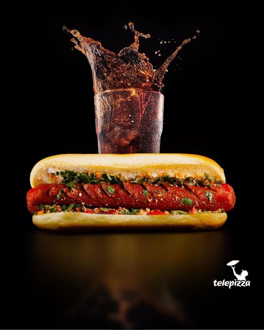 هات داگ چیلی رستوران تله پیتزا