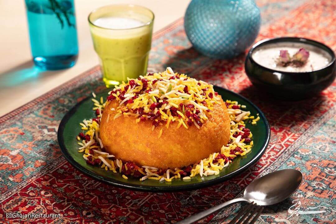 ته‌چین قجری بهترین رستوران مرکز تهران