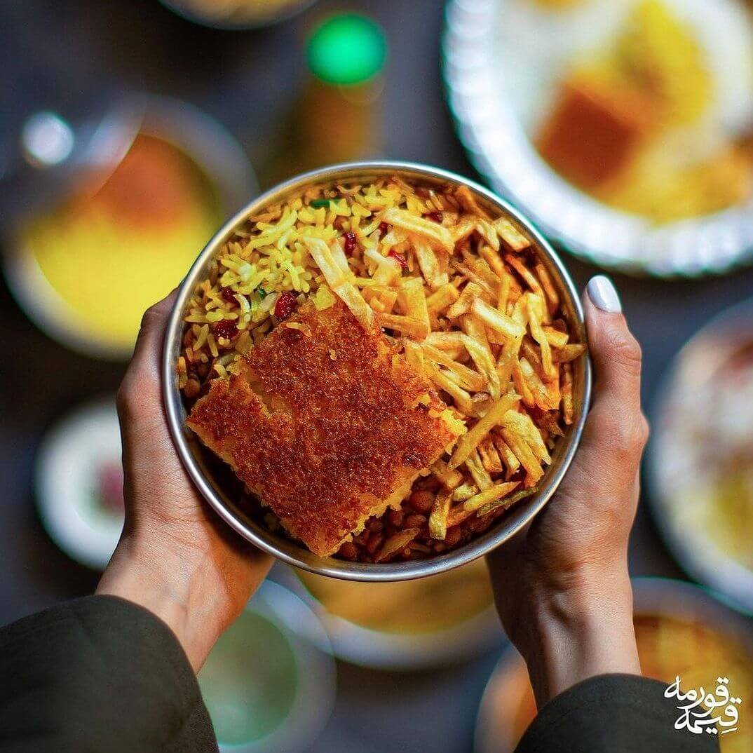 ته@چین رستوران قیمه قرمه در مرکر تهران