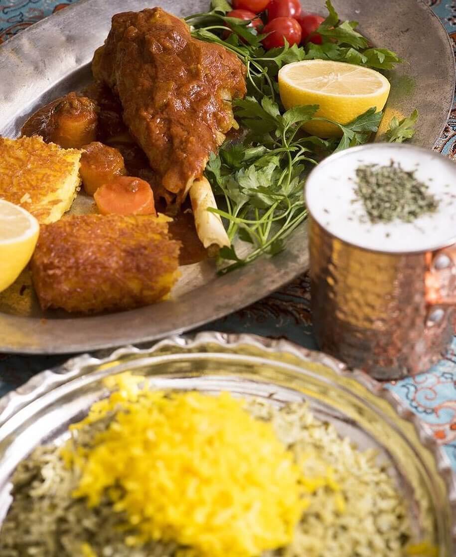 چلو ماهیچه رستوران وزرا