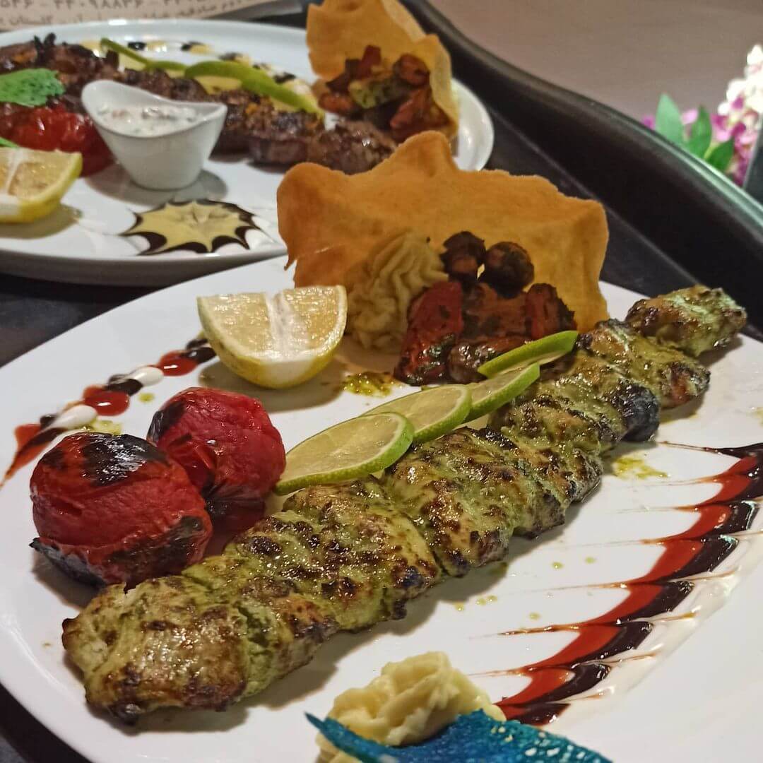 کباب نگینی رستوران هزار و یک شب در لیست کبابی بلوار فردوس