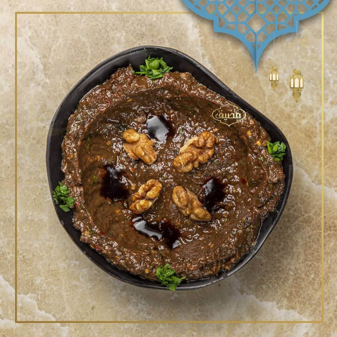 باباغنوش لبنانی در رستوران غذای لبنانی در تهران