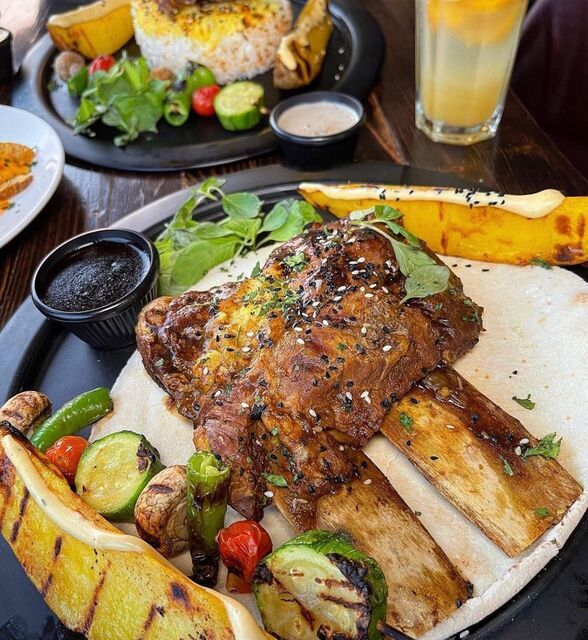 منوی فرنگی رستوران دانته