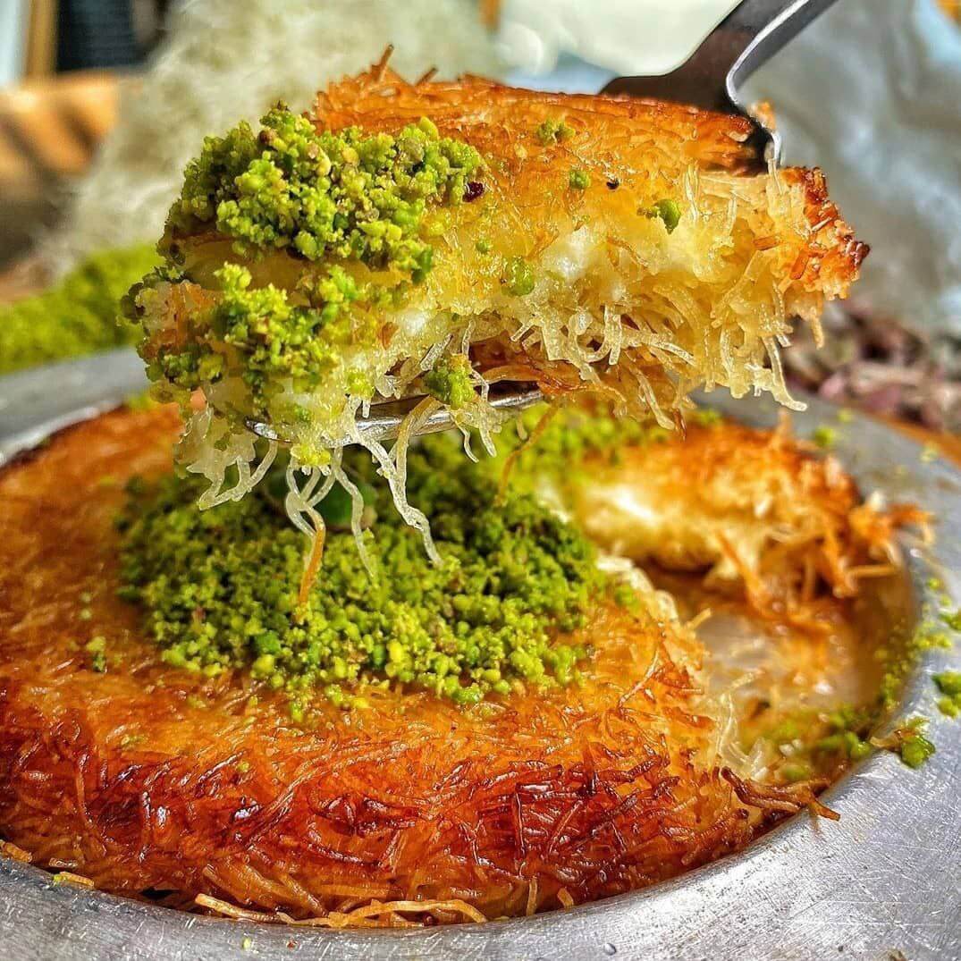 دسر ترکی کنوفه در رستوران میت زون