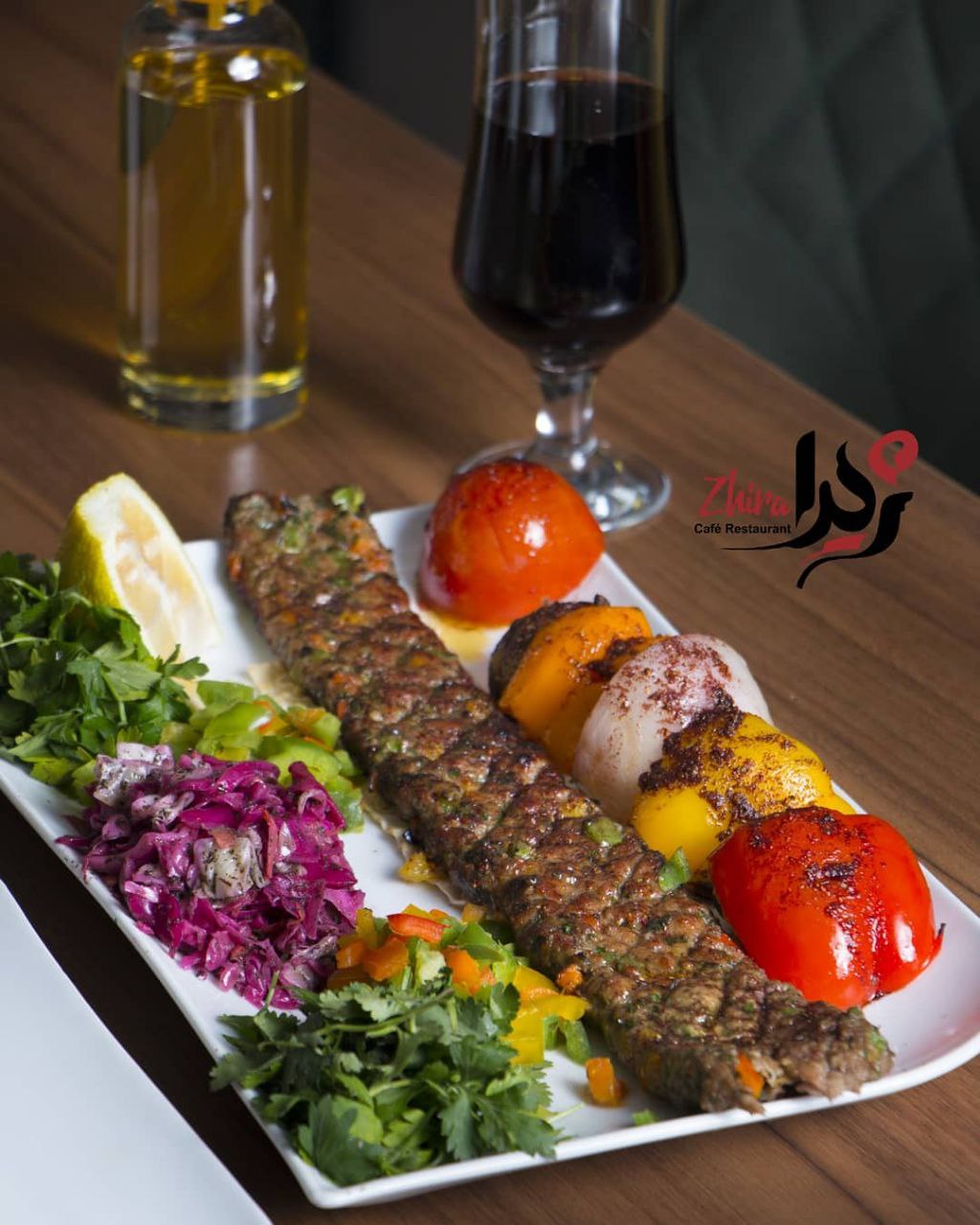 دیس کباب ترکی در رستوران ژیرا