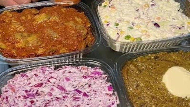 غذای ساندویچ شوخ 