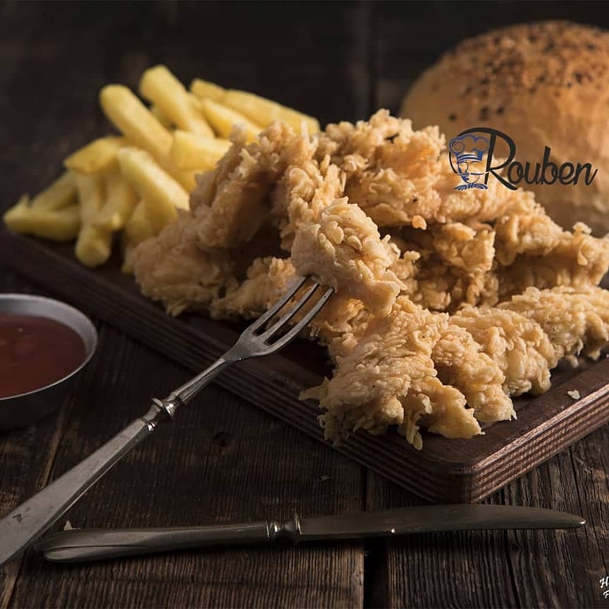 سوخاری‌‌های فست‌فود روبن