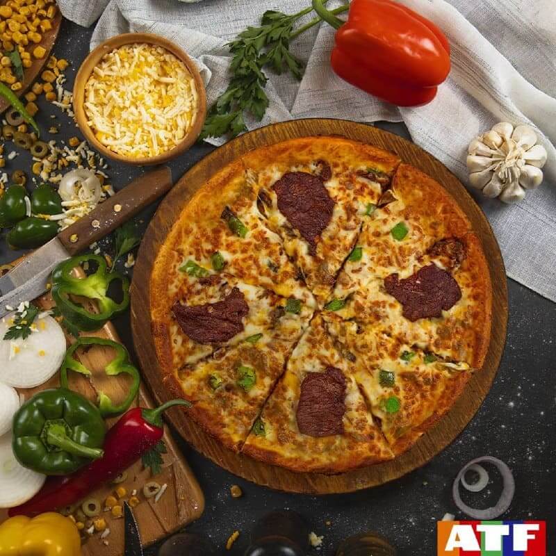 پیتزا رست بیف فست فود ای تی اف