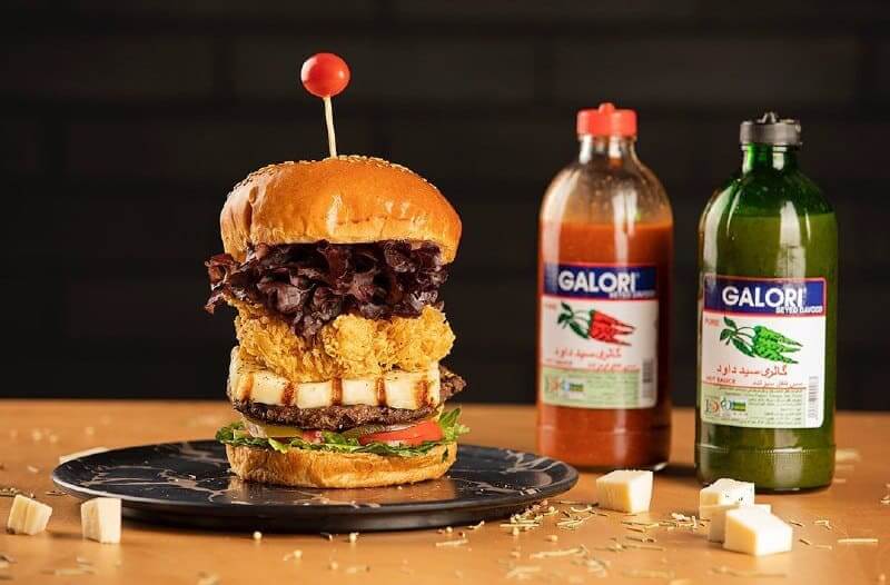 برگرهای فست فود آرین