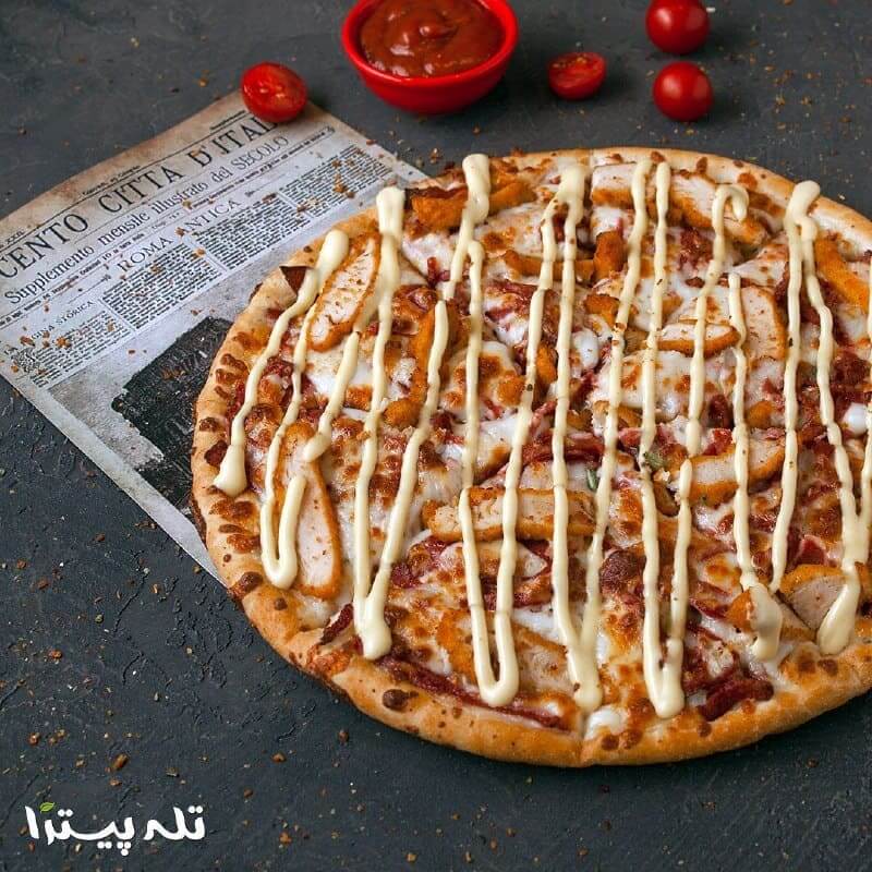 پیتزا بلوار فردوس شرق تله پیتزا