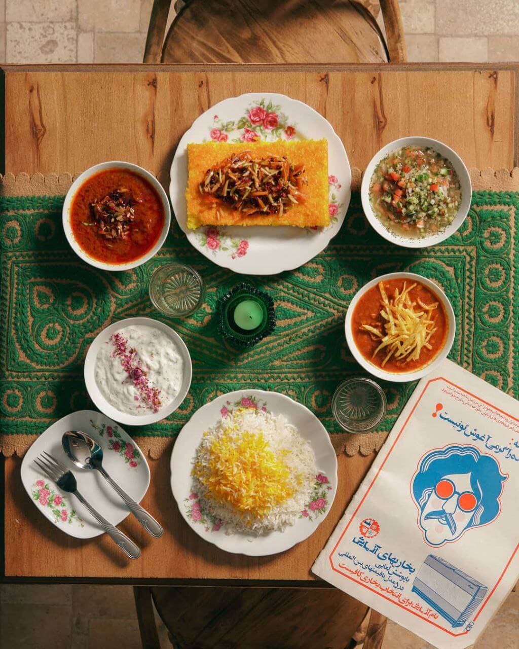 رستوران قیمه دات کام در لیست محبوب‌ترین رستوران های تجریش تهران