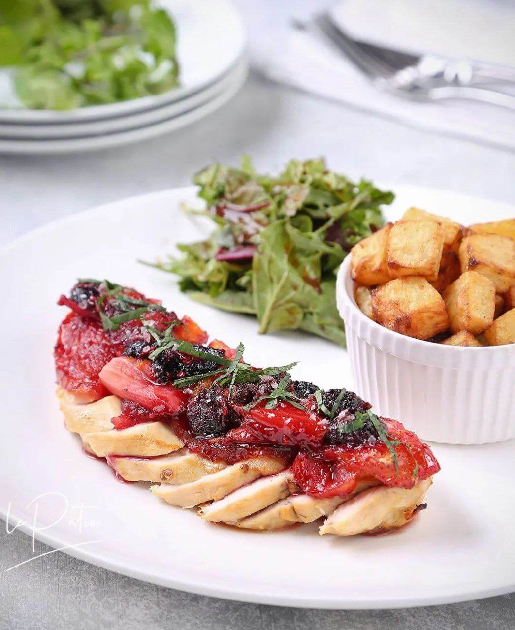 غذاهای فرنگی در رستوران لوپاسیو