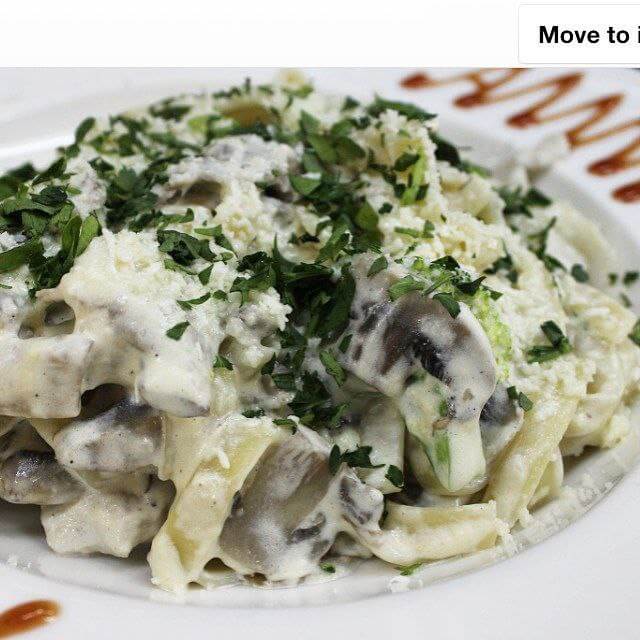 پنه آلرفردو در رستوران ایتالیایی آریانو