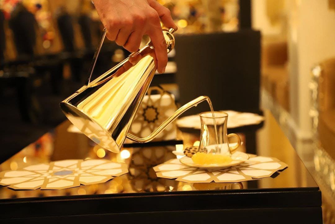 چای نعنا در رستوران مراکشی لاهوت