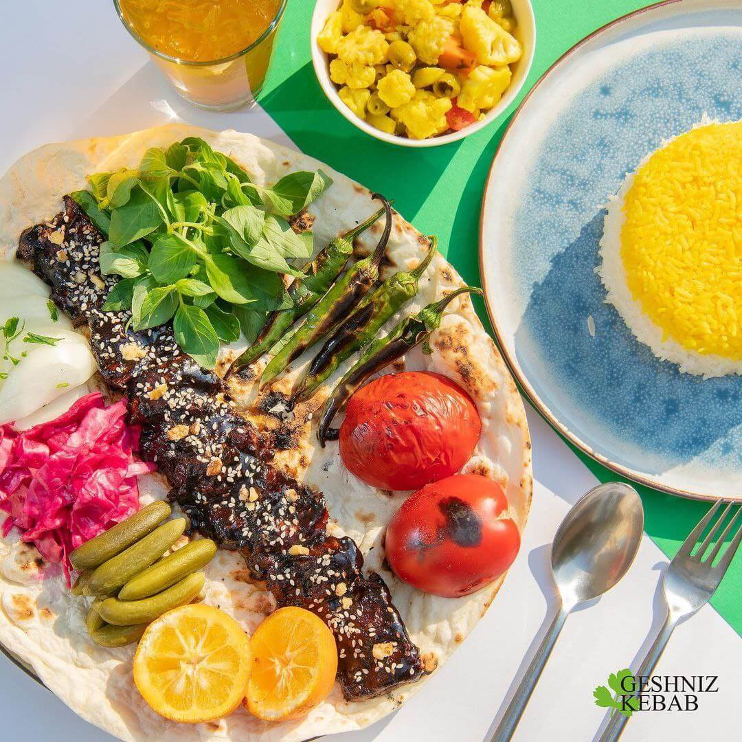 کباب ترش رستوران گشنیز اپال