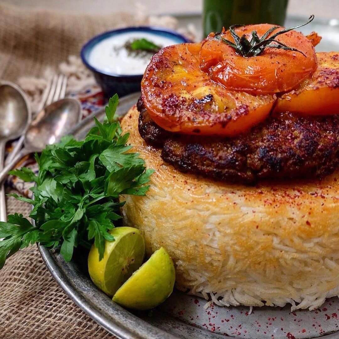 کباب‌تابه‌ای تهیه غذا طهران صادقیه