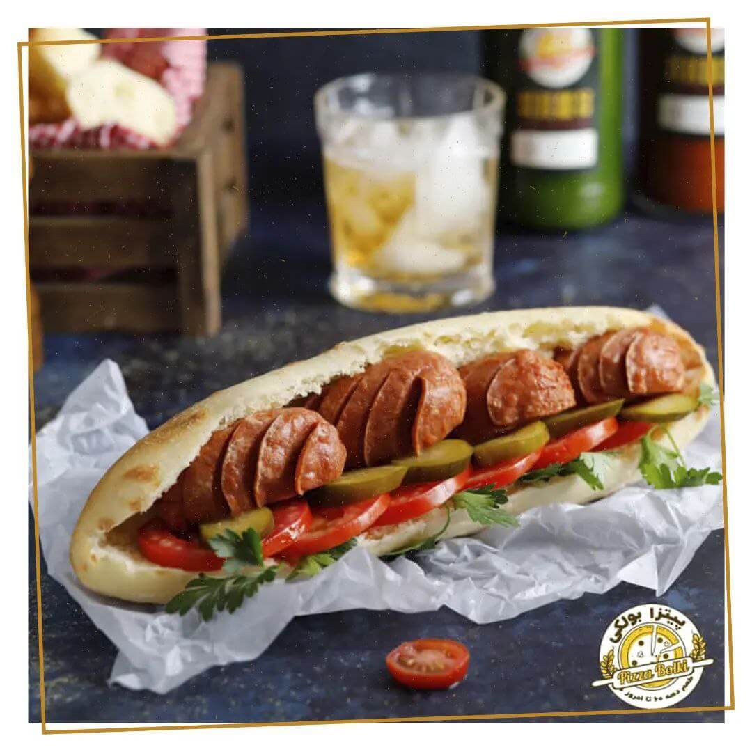 ساندویچ کوکتل فست فود بولکی خیابان ستارخان