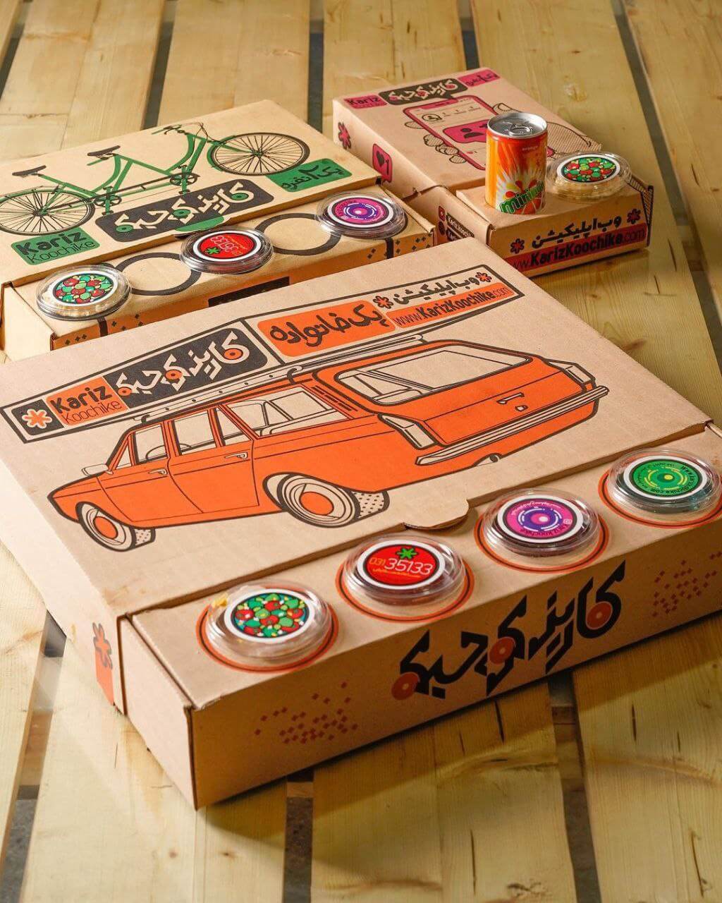 پک‌های خلاقانه کاریز کوچیکه در ستارخان