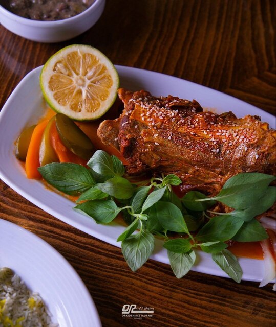 خوراک ماهیچه رستوران ارکیده تهران