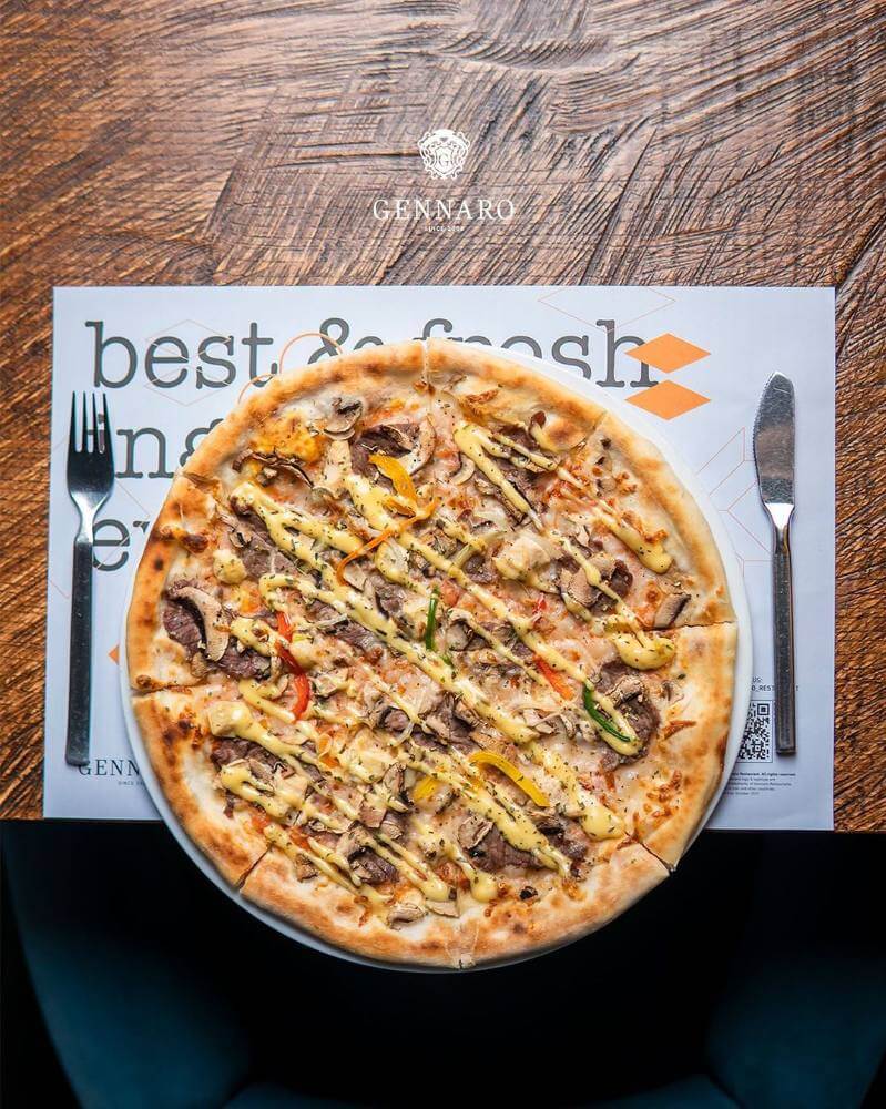 پیتزا استیک جنارو در ولنجک