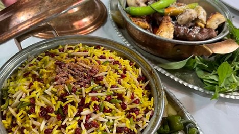 غذای رستوران سایدا شهران