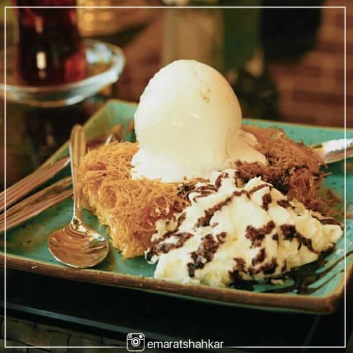 کنوفه و بستنی عمارت شاهکار در غرب تهران