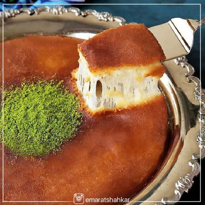 دسرهای عربی و ترکی در کافه رستوران عمارت شاهکار