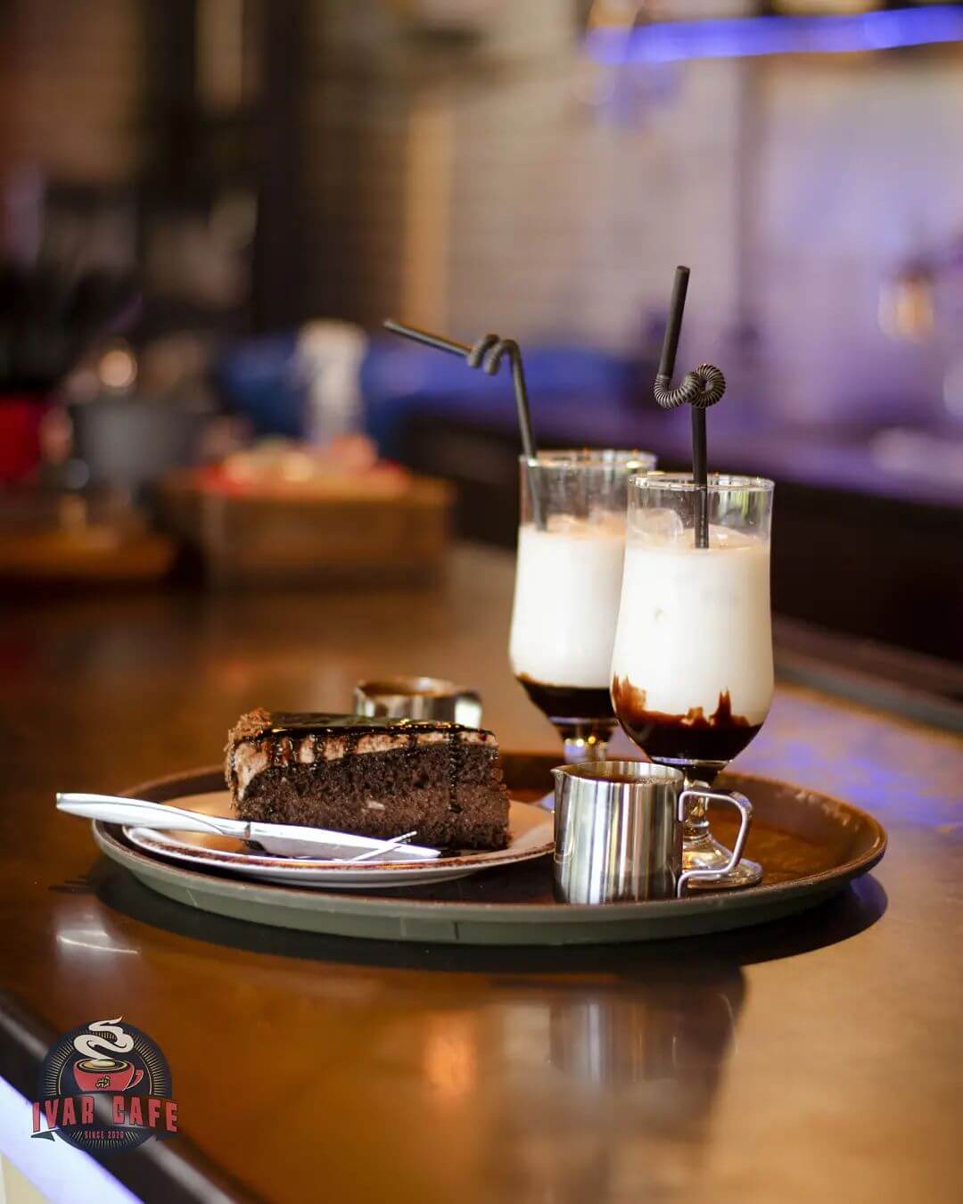 منوی کامل کافه در کافه ایوار در شرق تهران