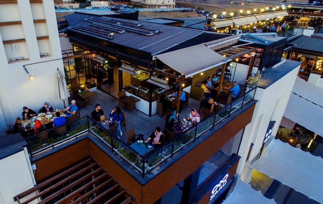 فضای کافه شمرون شعبه باملند