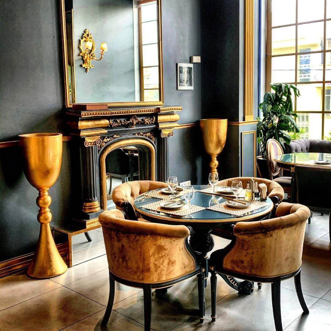 فضای لاکچری کافه رستوران دوبرا در تهران