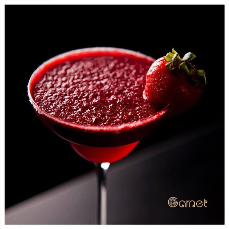 انواع اسموتیهای خنک در گارنت از کافه های لاکچری تهران