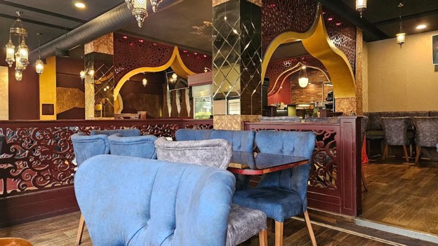 فضای داخلی کافه مراکشی آگادیر