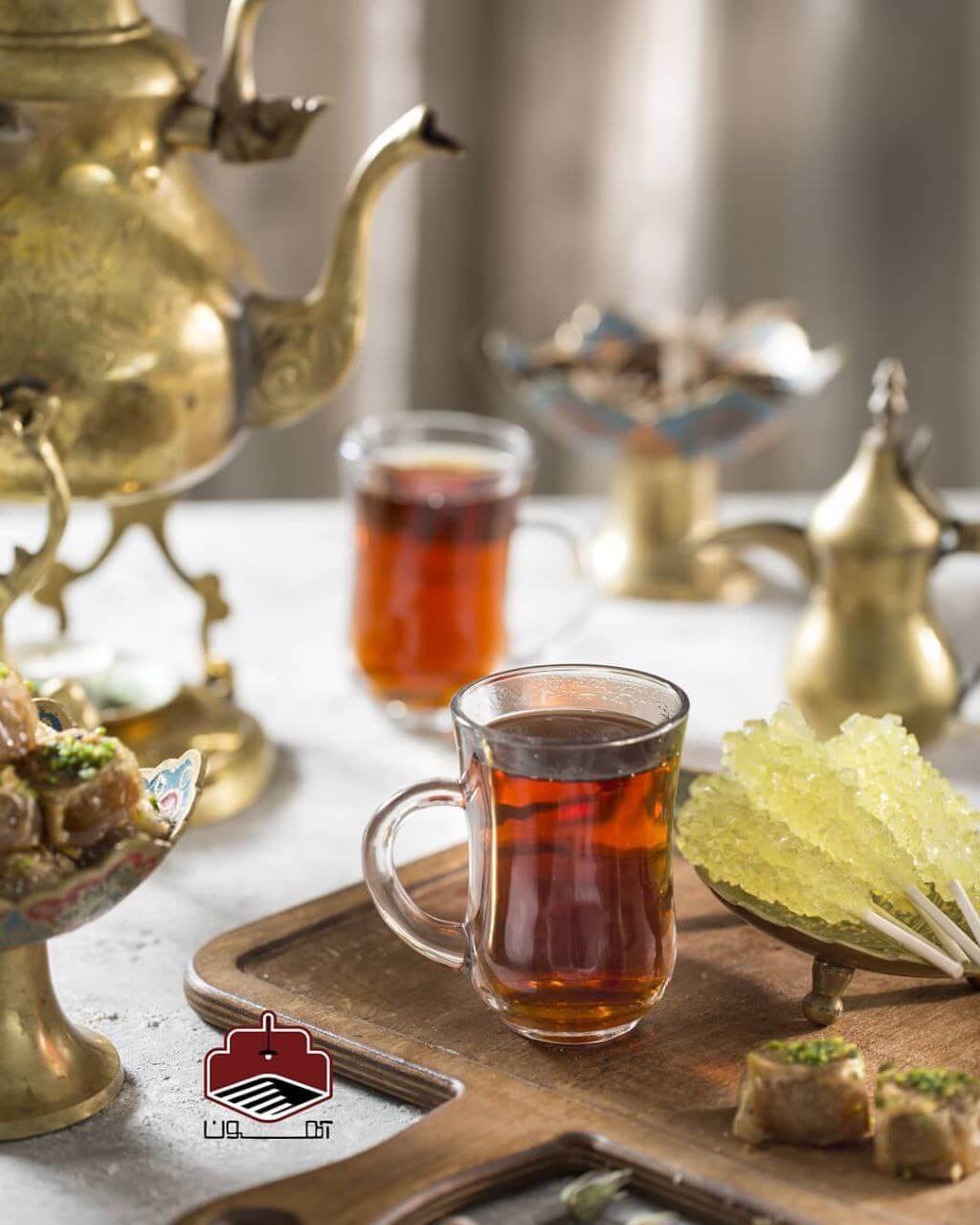 نوشیدنی‌های گرم کافه آهون خیابان فلسطین