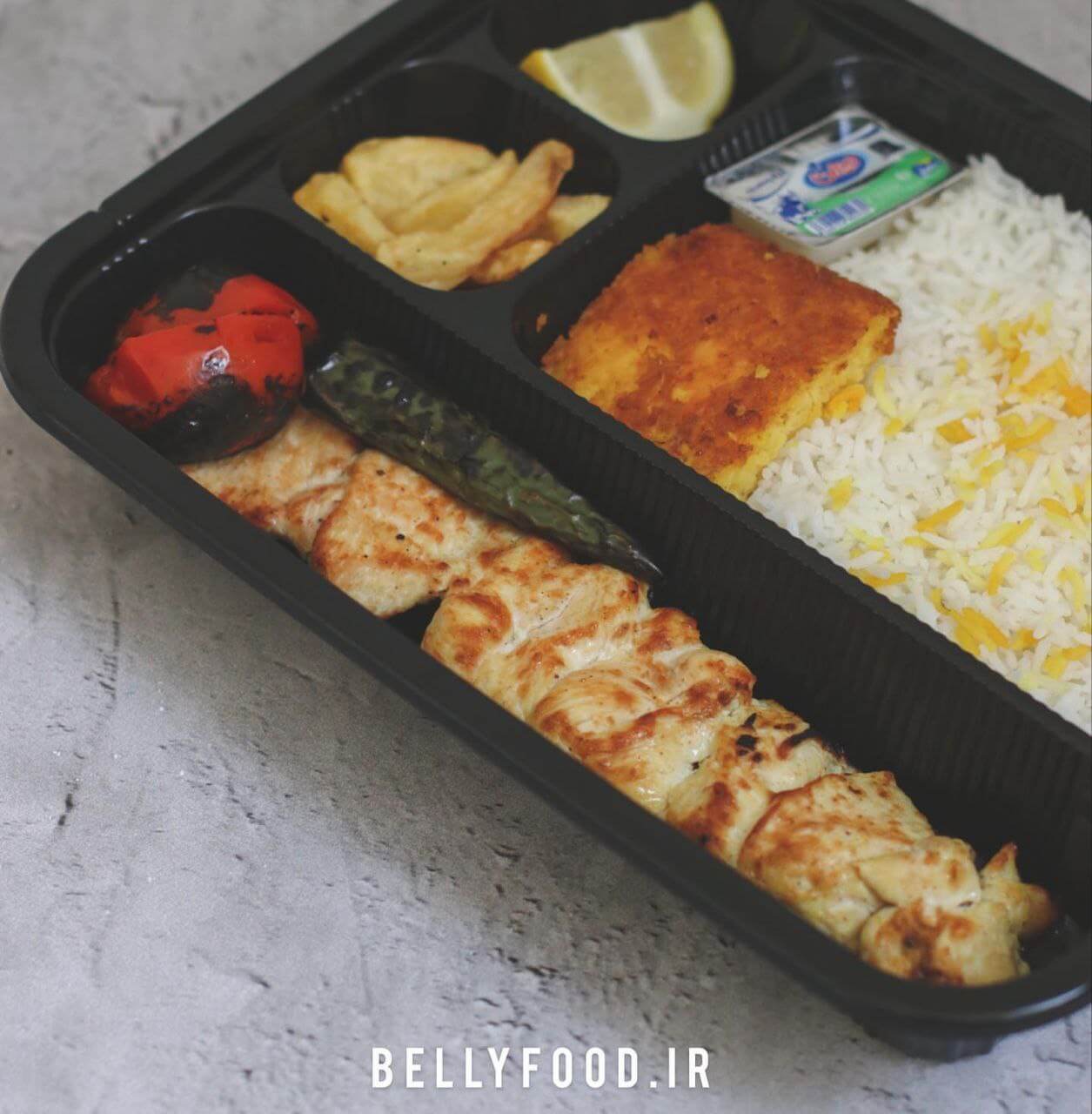 چلو جوجه کباب بلی یکی از کترینگ مرزداران